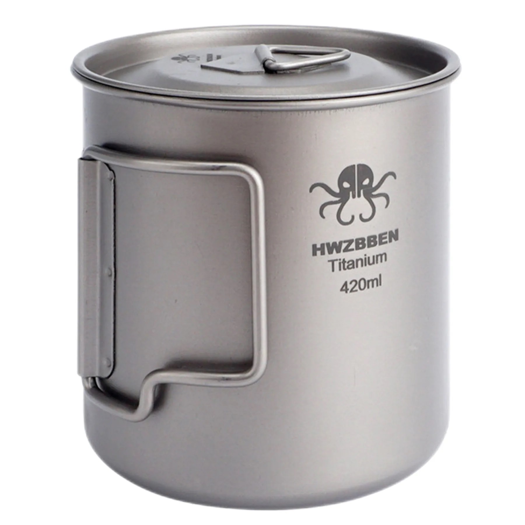 14Oz Outdoor Camping Titanium Mug 3
