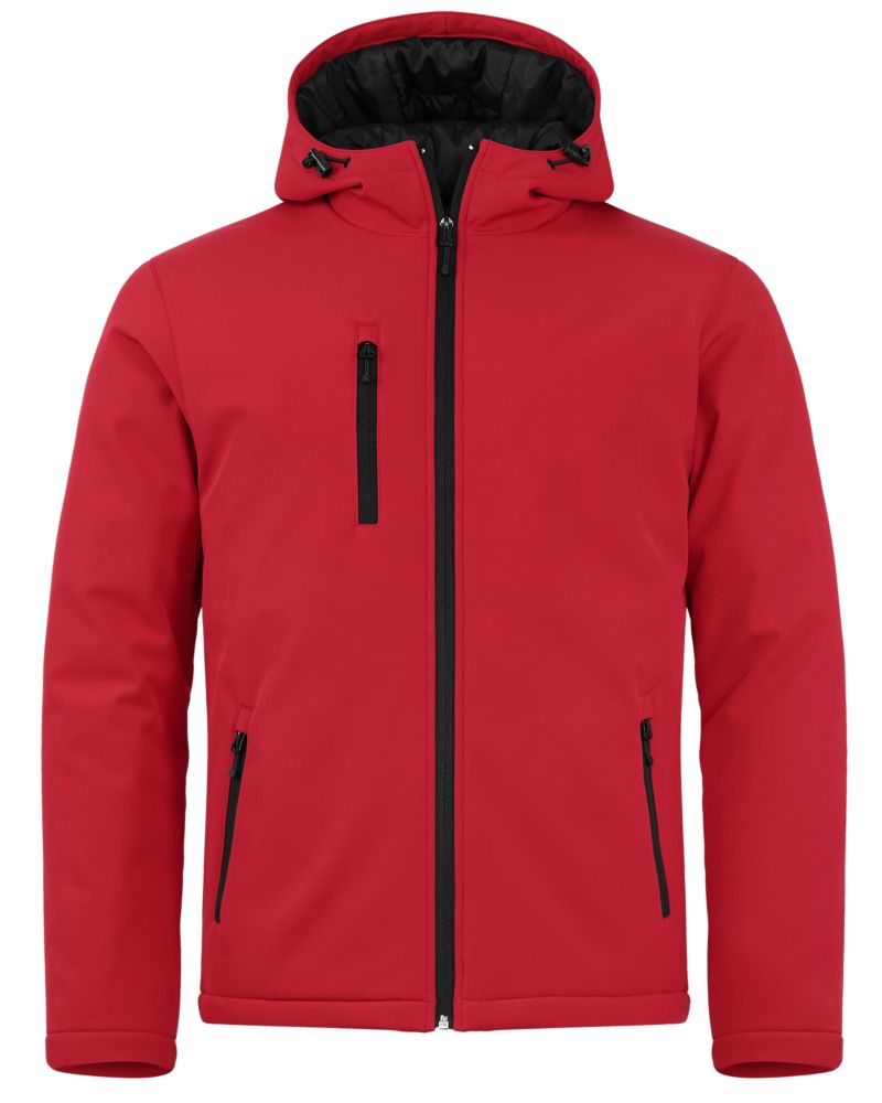 Clique Equinox Insulated Softshell Mens Full Zip Hooded Jacket 26