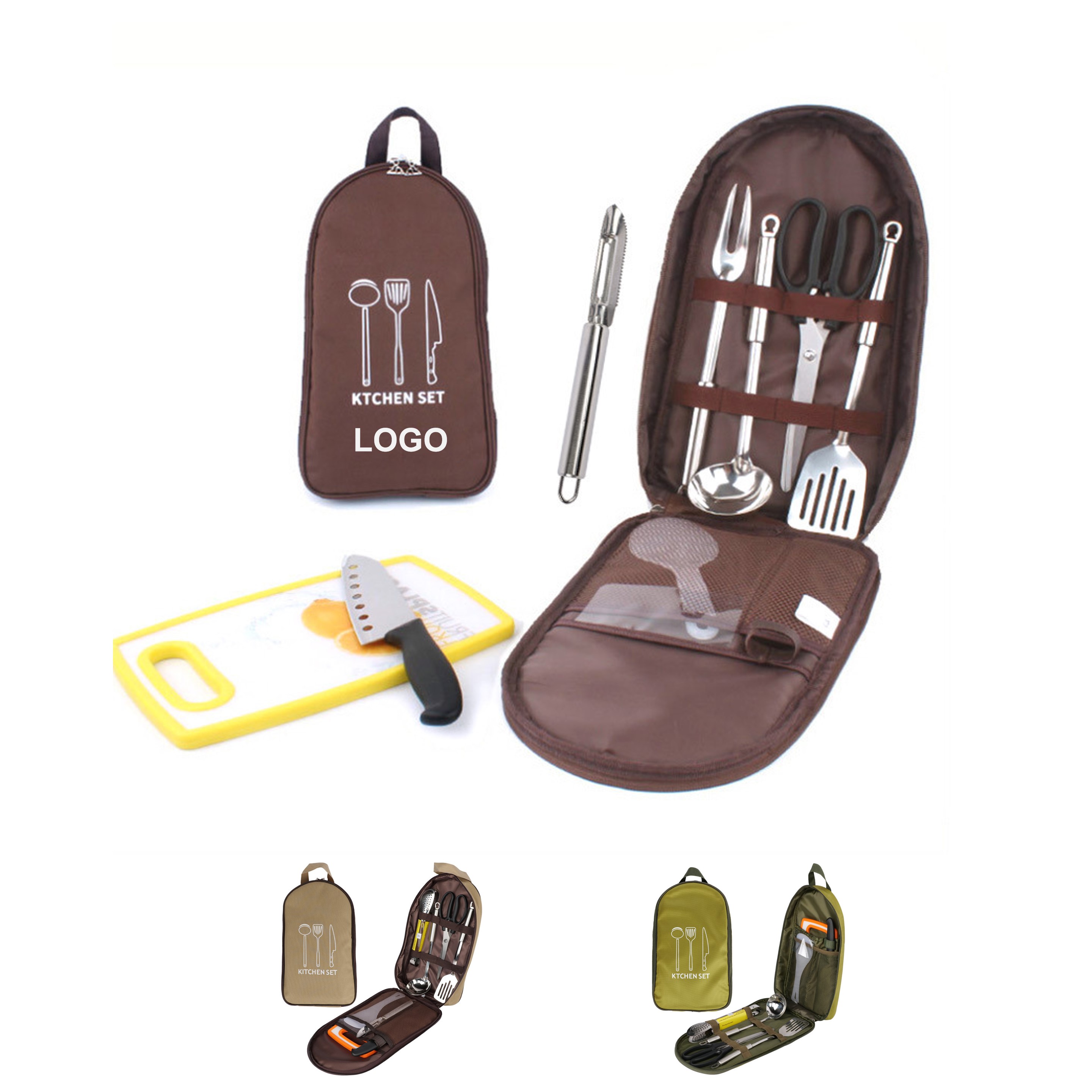 Portable Kitchen Utensil 8pcs Set (direct import) 2