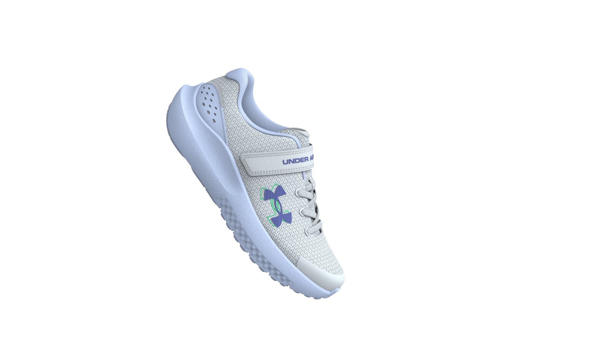 UA Surge 4 Running Girls' Pre-School Shoes 3