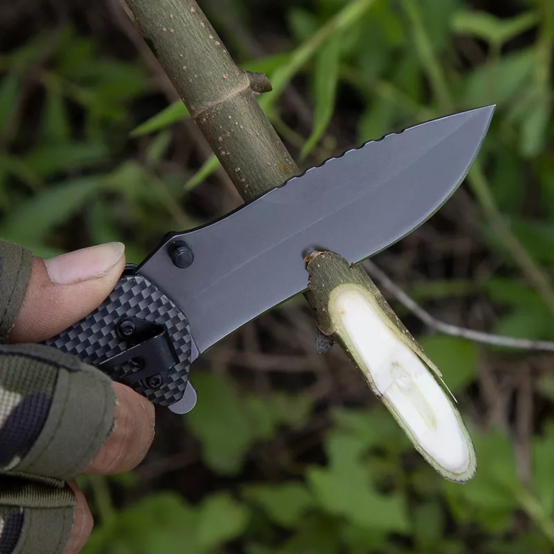 ApexBlade - Oliver Wood Folding Pocket Knife With Stainless Steel Blade Full Color Optional 6