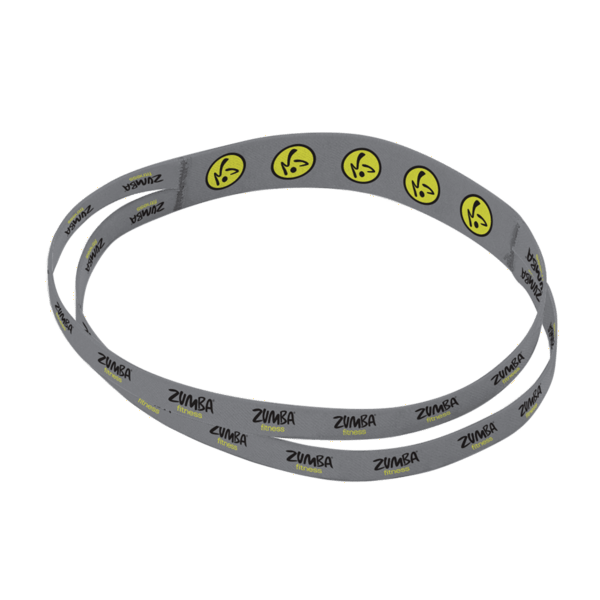 1" Dye-Sublimated Stretchy Elastic Headband with two 1/2" Bands 1