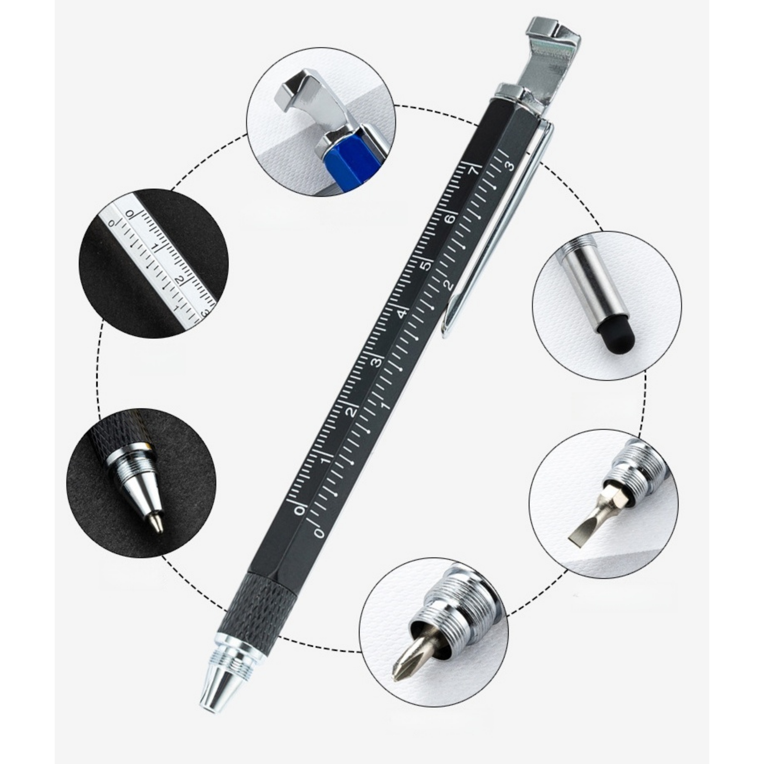 Multi Functional Metal Tool Pen 4