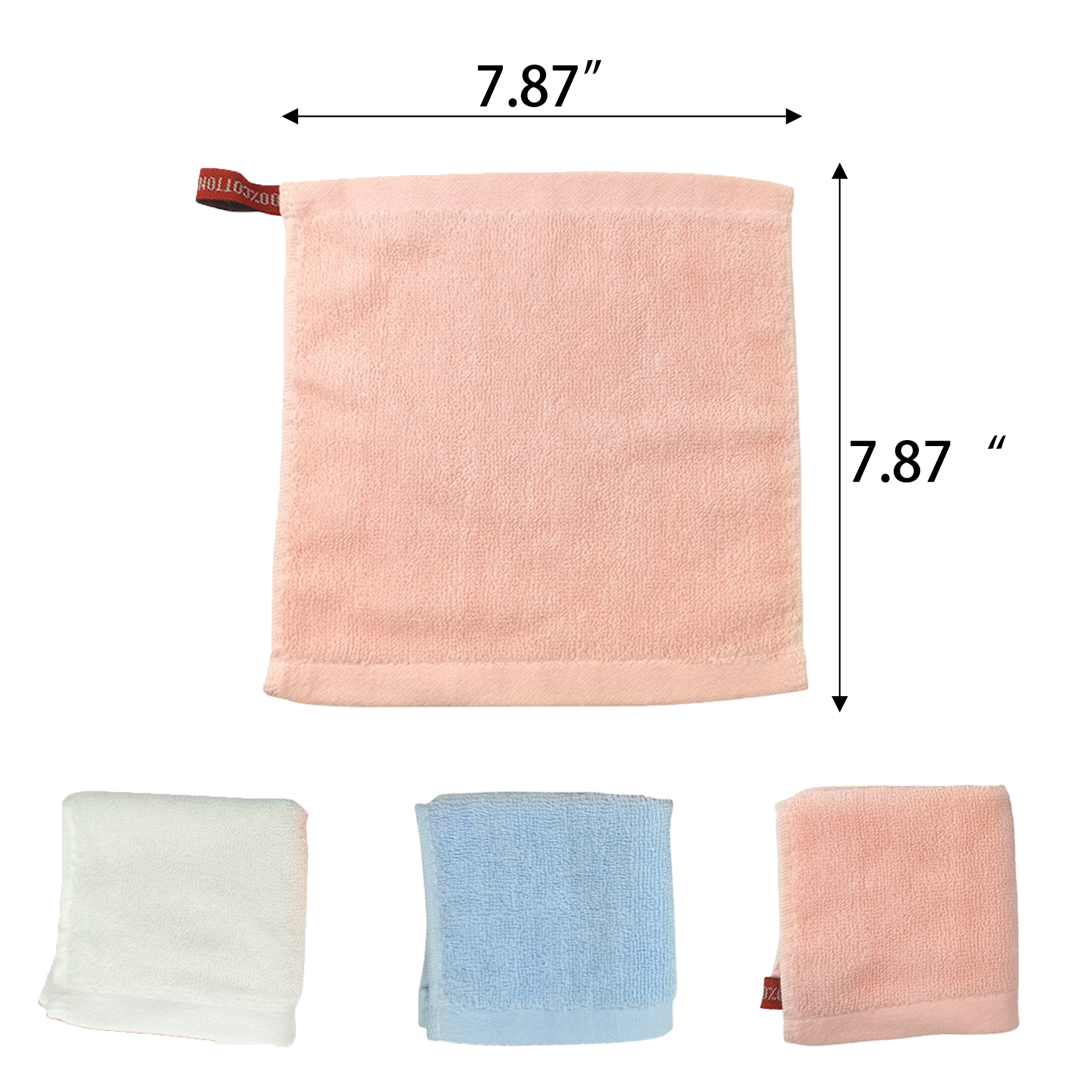 Cotton Square-shaped Towel MOQ 50 2