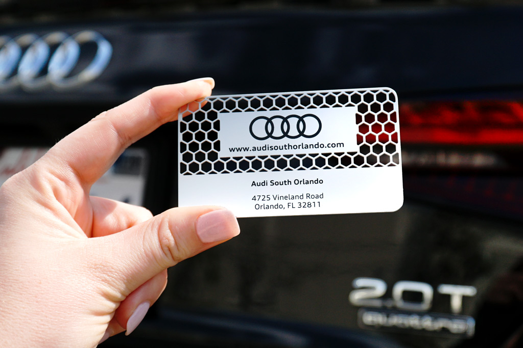 Stainless Steel Quick Metal Cards 6