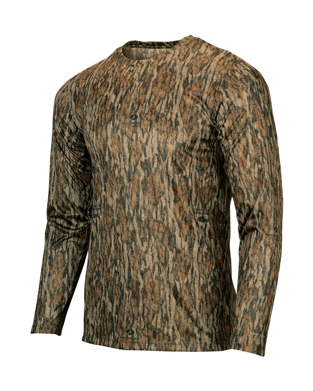 Men's Oxford Performance Camo Print Long Sleeve T-Shirt - 237 2