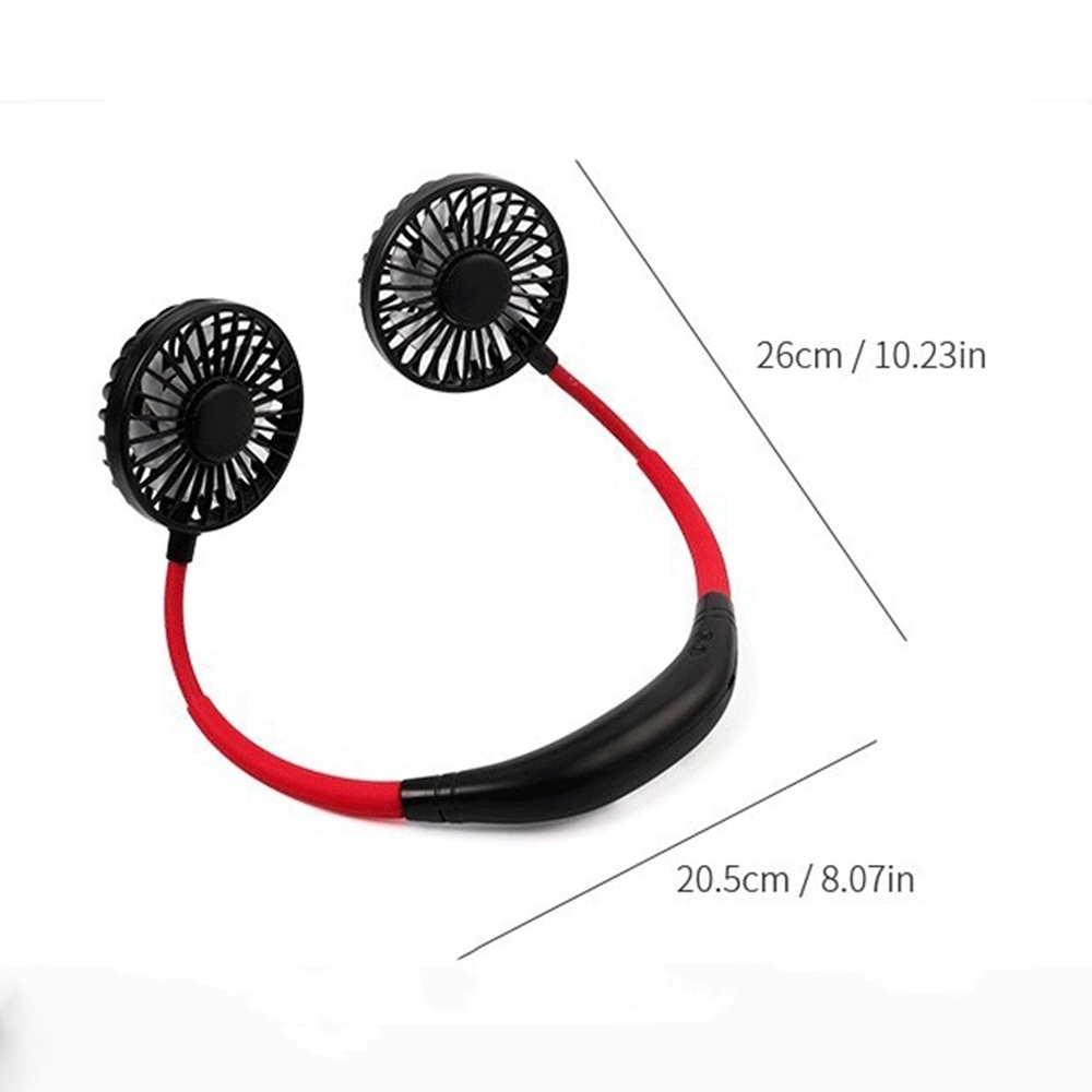 Battery Operated Wearable Outdoor Neckband Fan 2