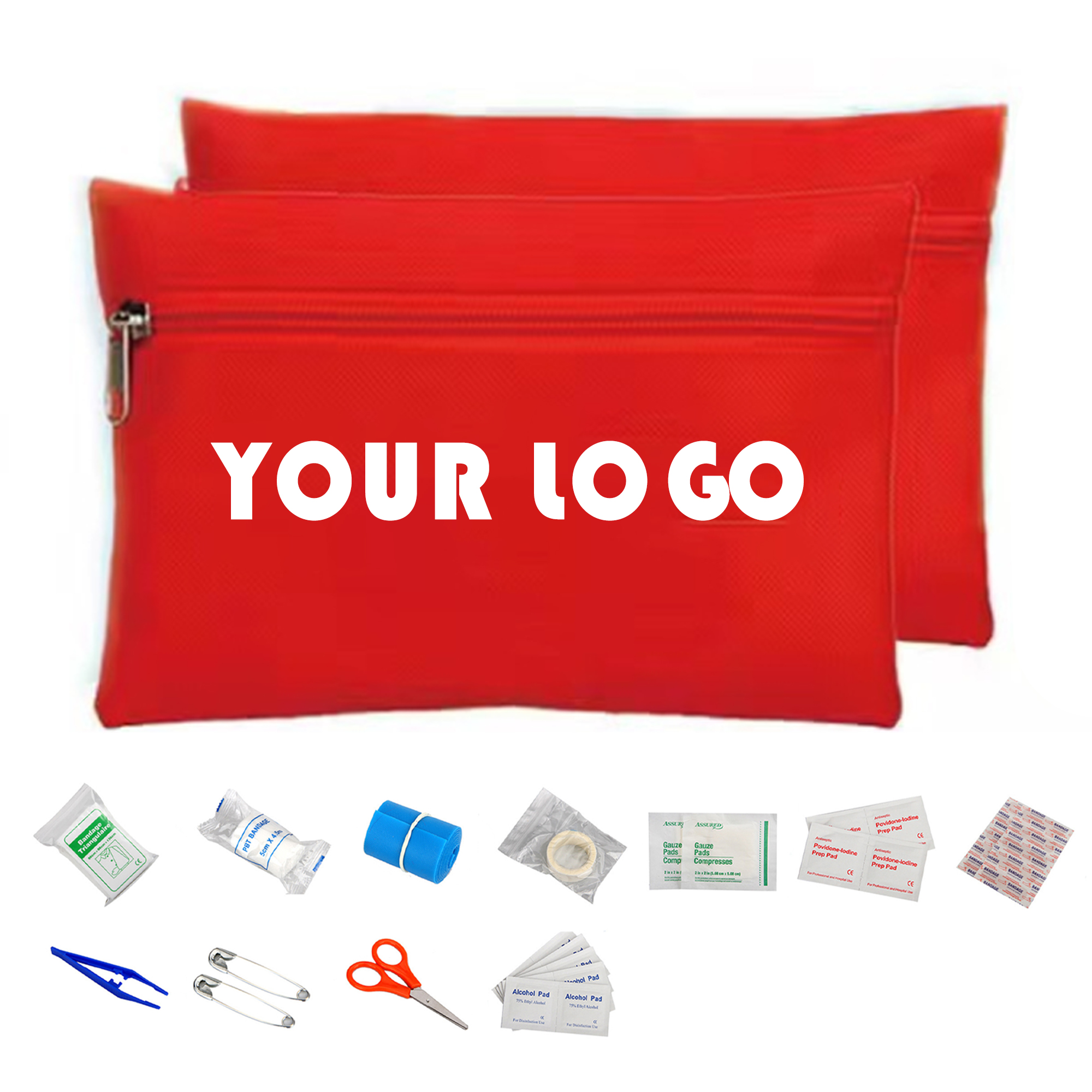 First Aid Survival Kit Travel Pouch 2
