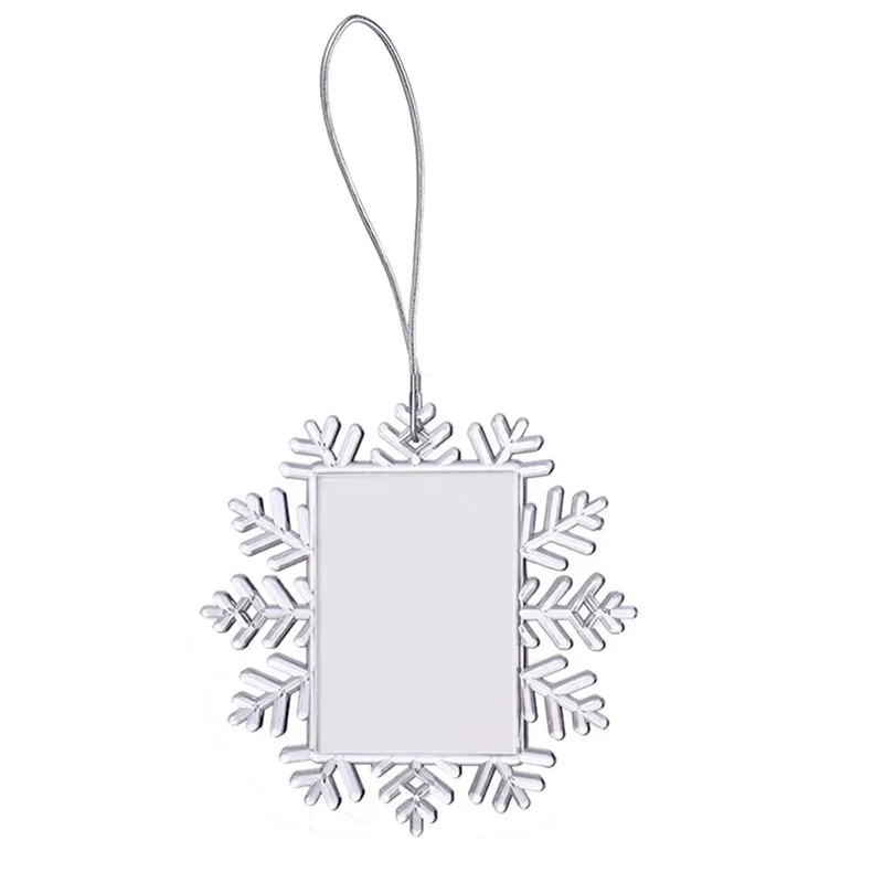 Snowflake Square Photo Frame(Large) 5