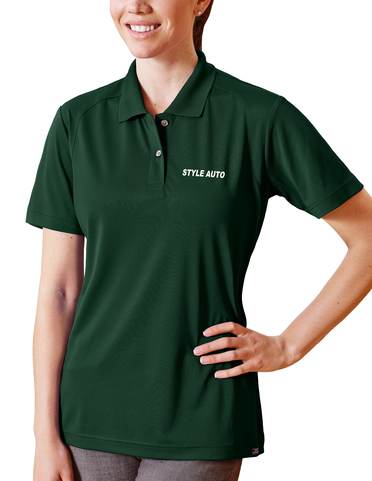 Ladies' Style-Auto Hybrid Cooler Polo Shirt 3