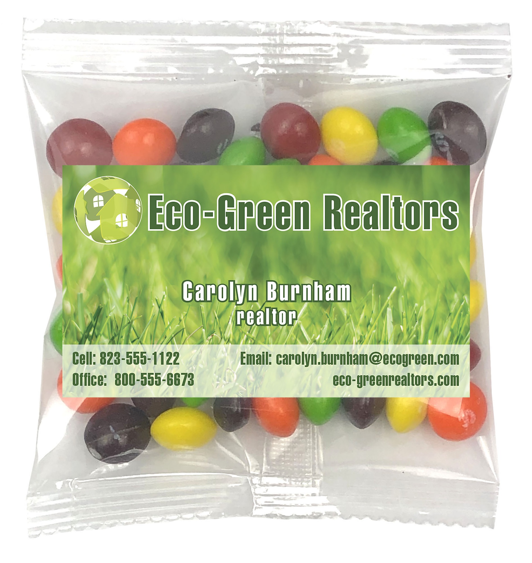 Small Snack Bag with Rectangle Magnet Standard Fill 16