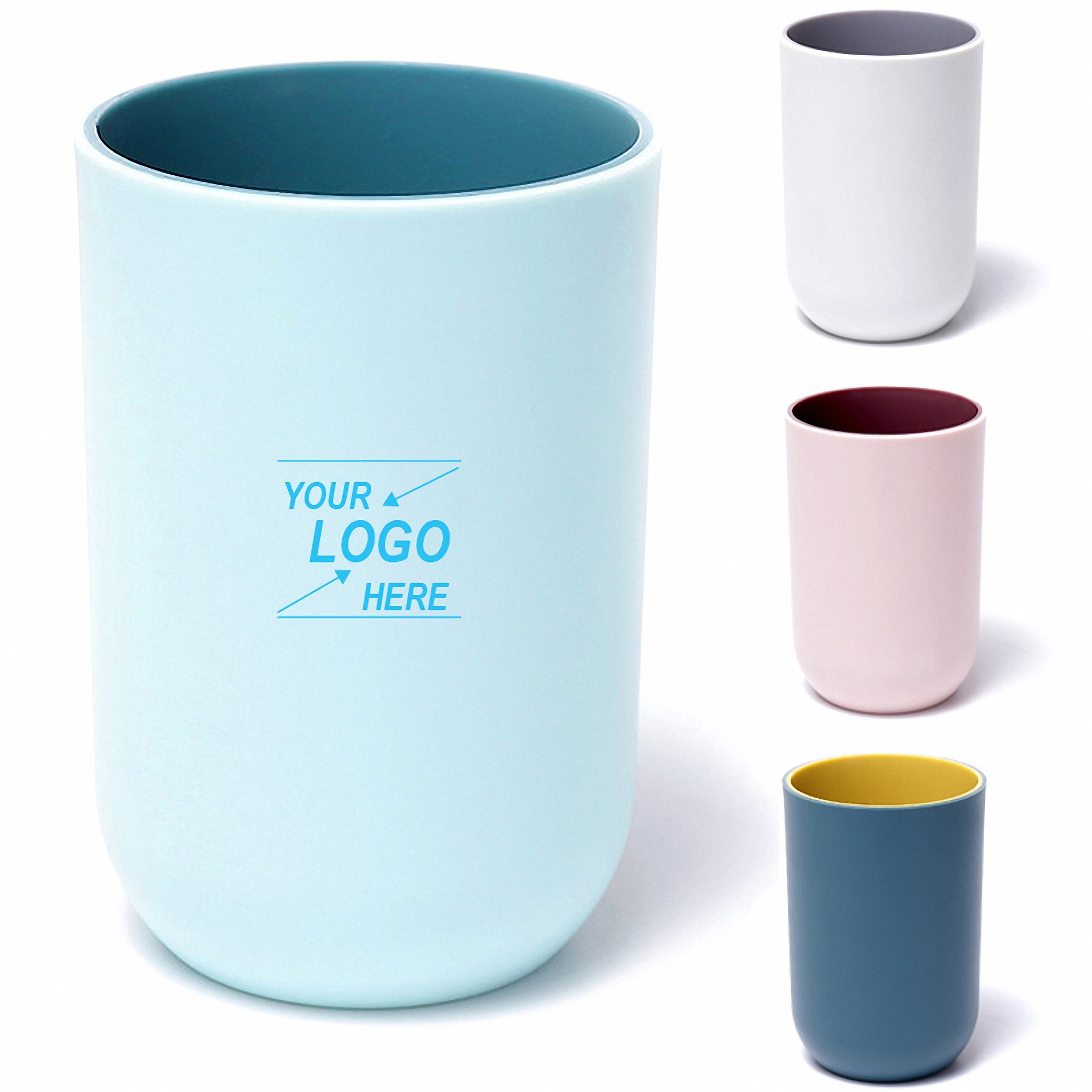 Shatterproof Plastic Bathroom Tumbler