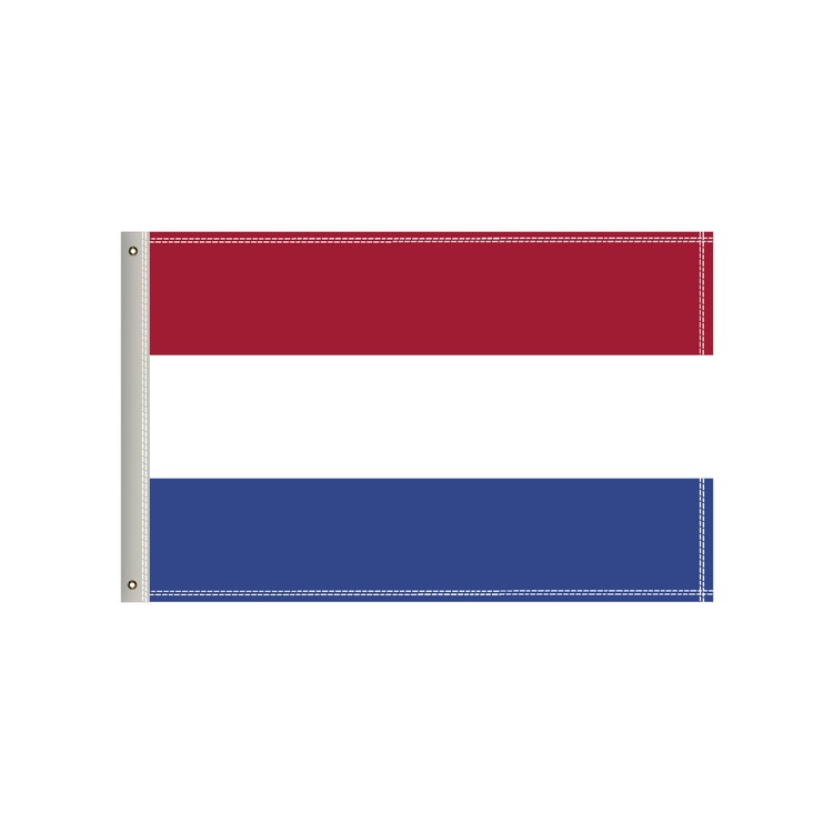 National Flag, Netherlands, Single-Sided - 36"W x 24"H 2