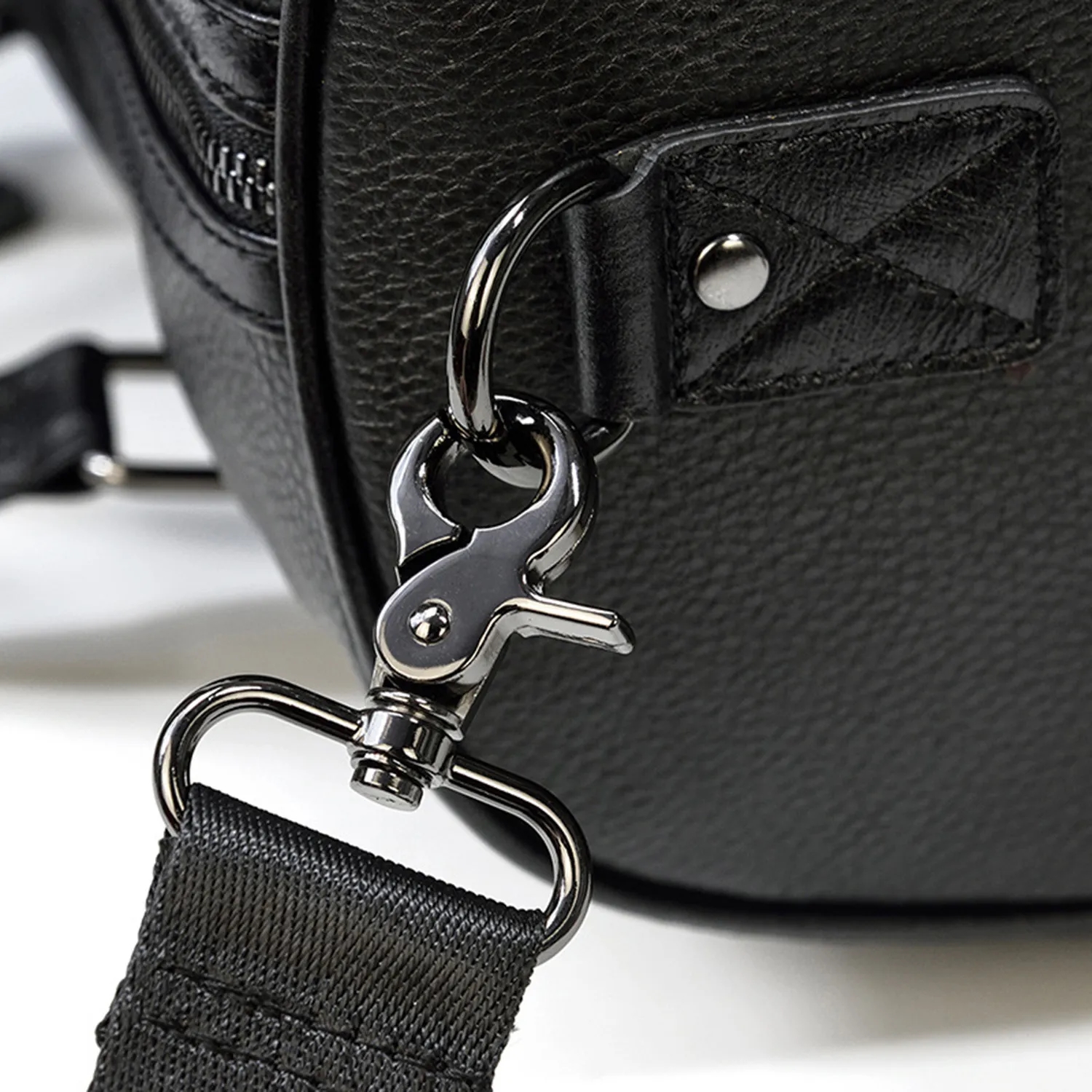 Genuine Leather Travel Crossbody Bag 5
