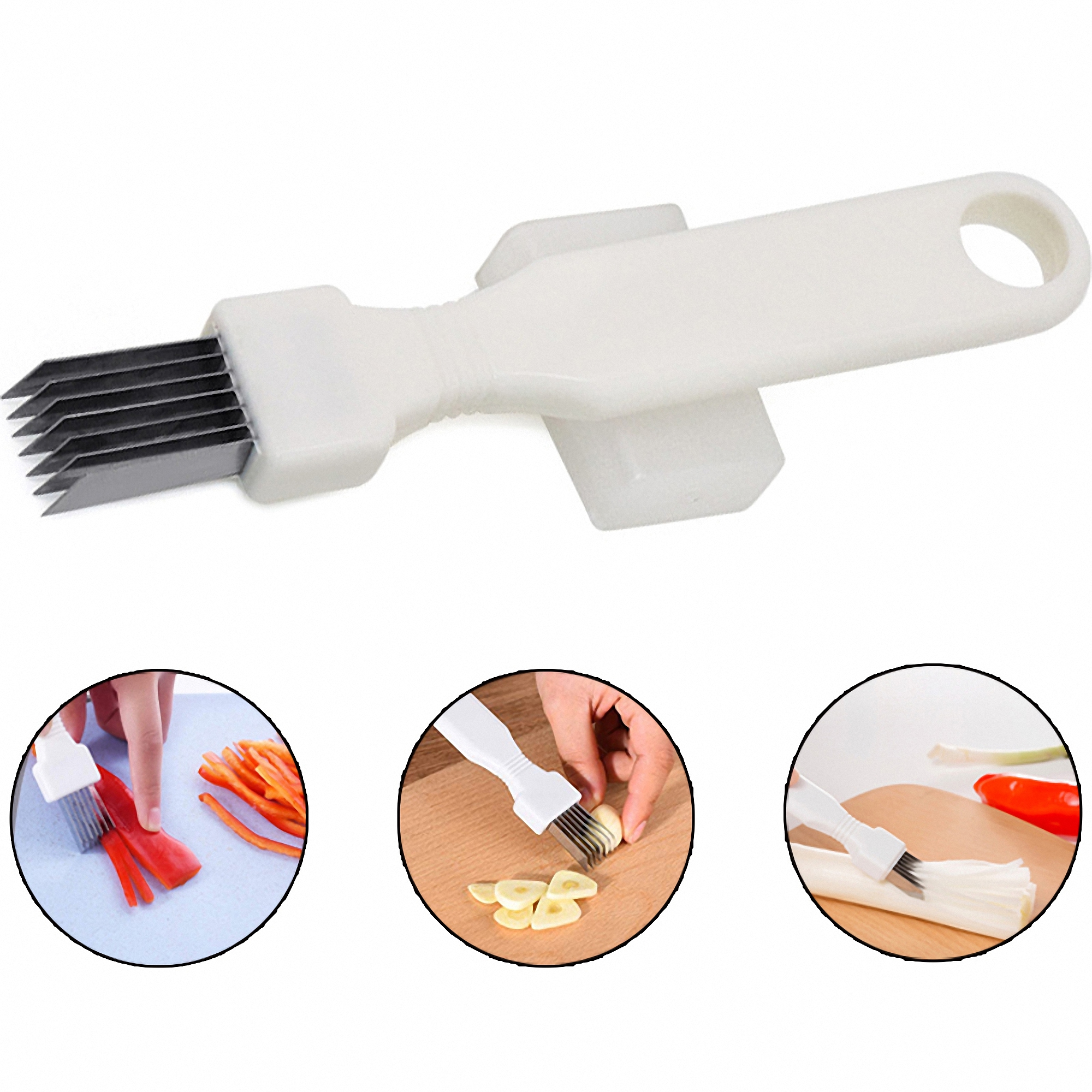 Manual Food Processor and Vegetable Chopper 3