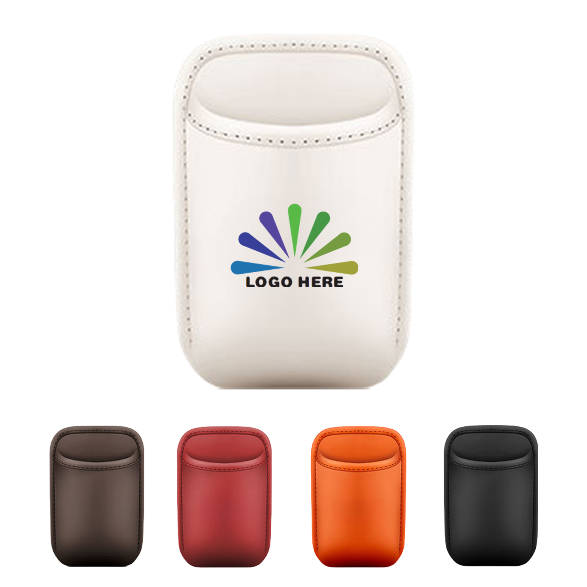 Auto Leather Door Cup Pouch 6