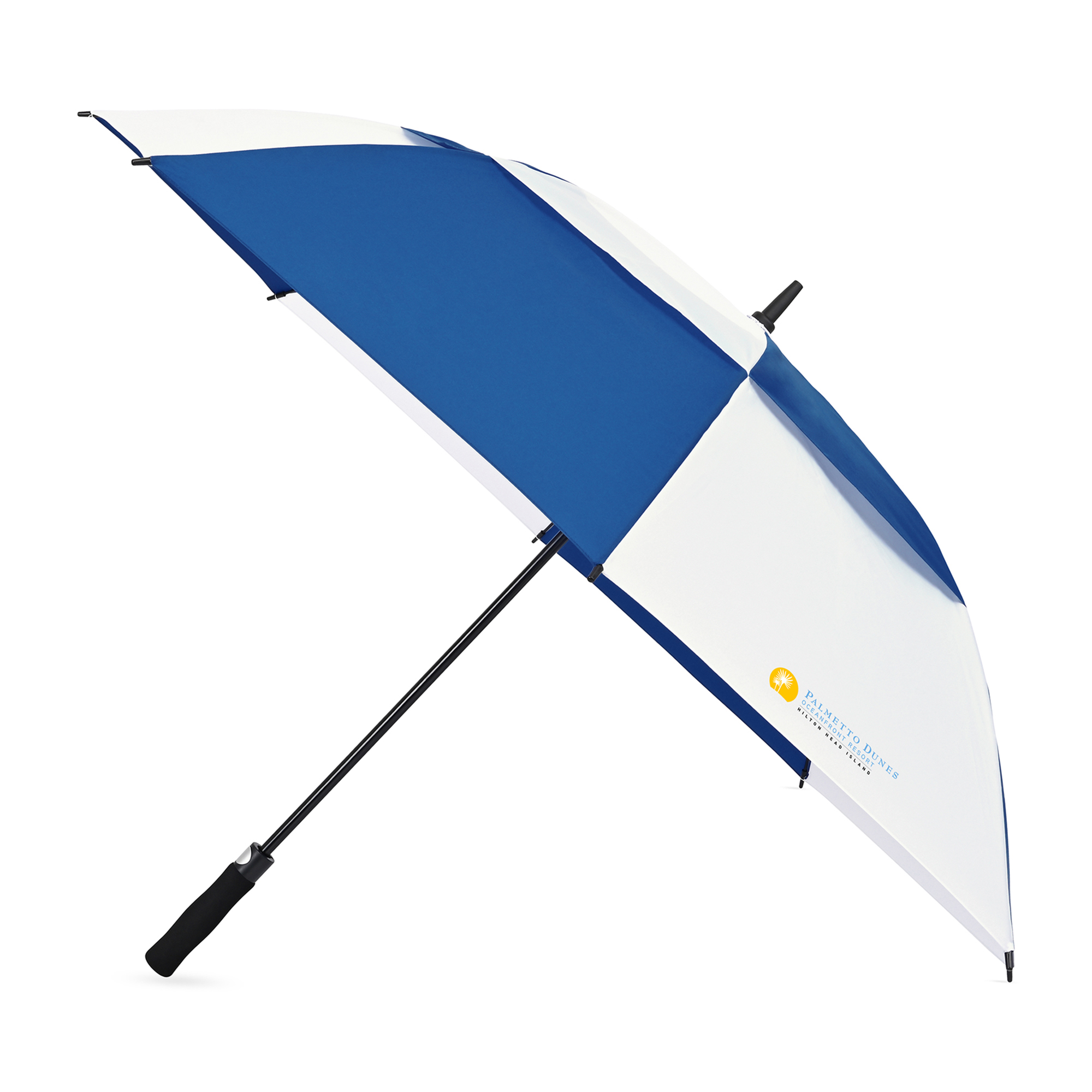 Elements 60" Recycled rPET Auto Open Dual Canopy Golf Umbrella 13