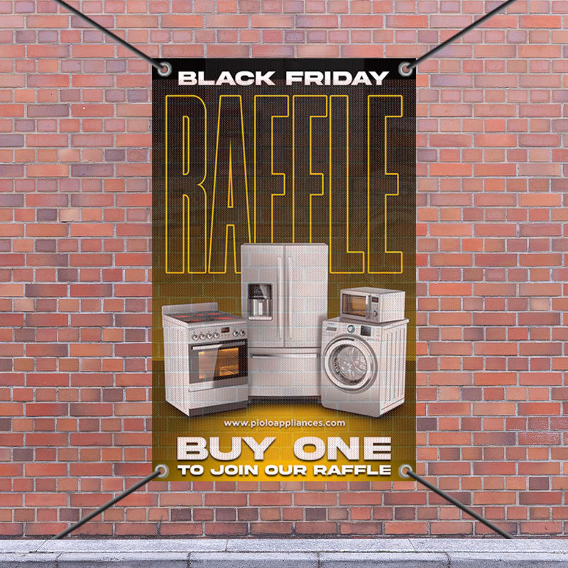 Custom 5' X 3' Mesh Banners 6