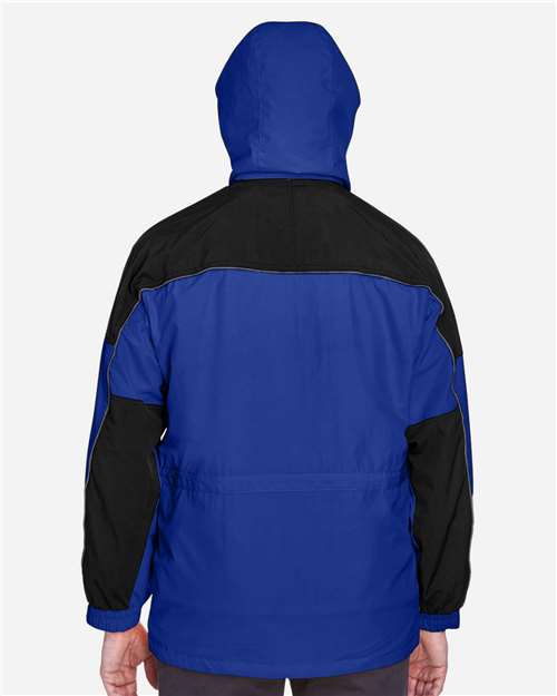 Men's 3-in-1 Two-Tone Parka - 88006 3