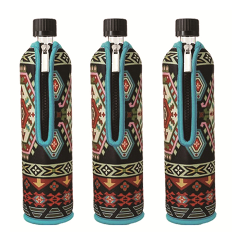 Zipped Slim Water Bottle Sleeve Coolie 7