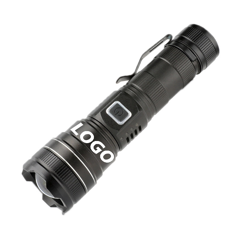 Custom Rechargeable Zoomable Flashlights 2