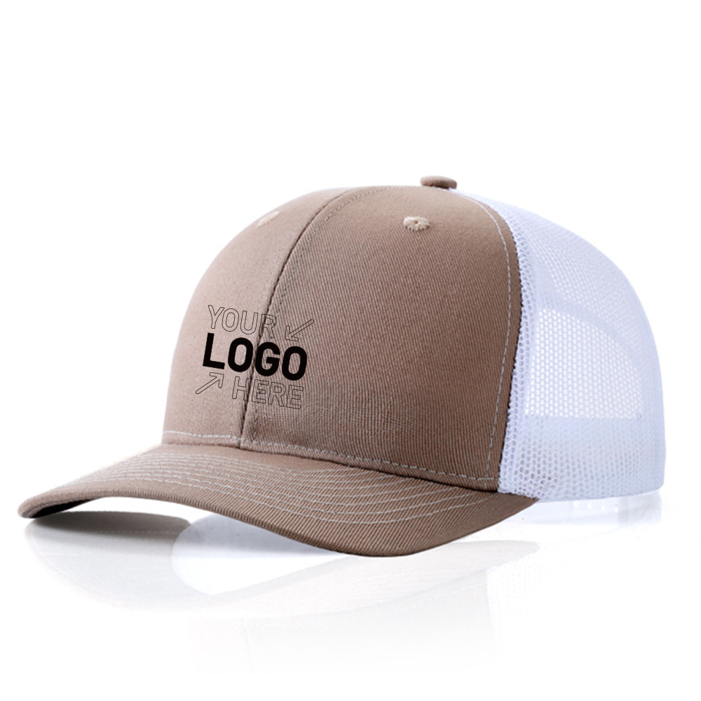 Sun protection hard top breathable mesh hat 3