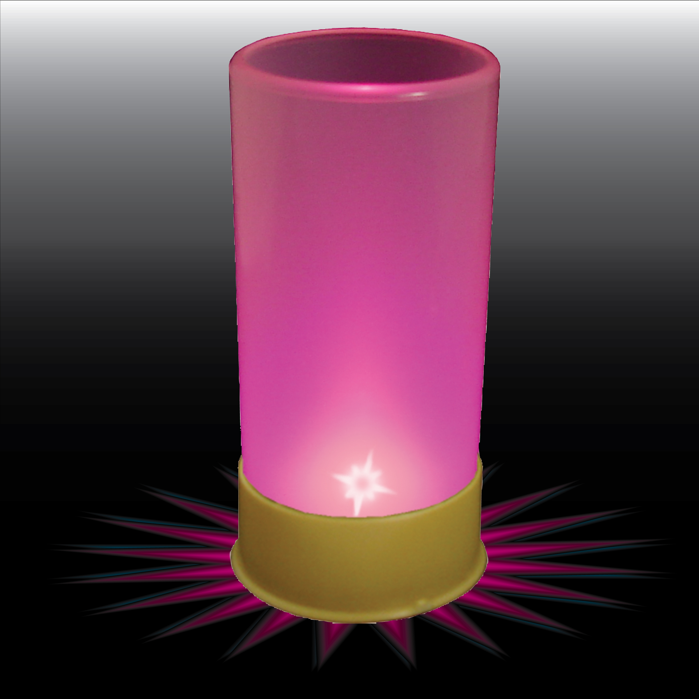 1 5oz Light Up Plastic Shot Gun Shell Style Shooter Shot Glass