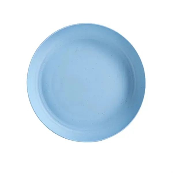 Wheat Straw Dinner Plates with Microwave and Dishwasher Safe 2