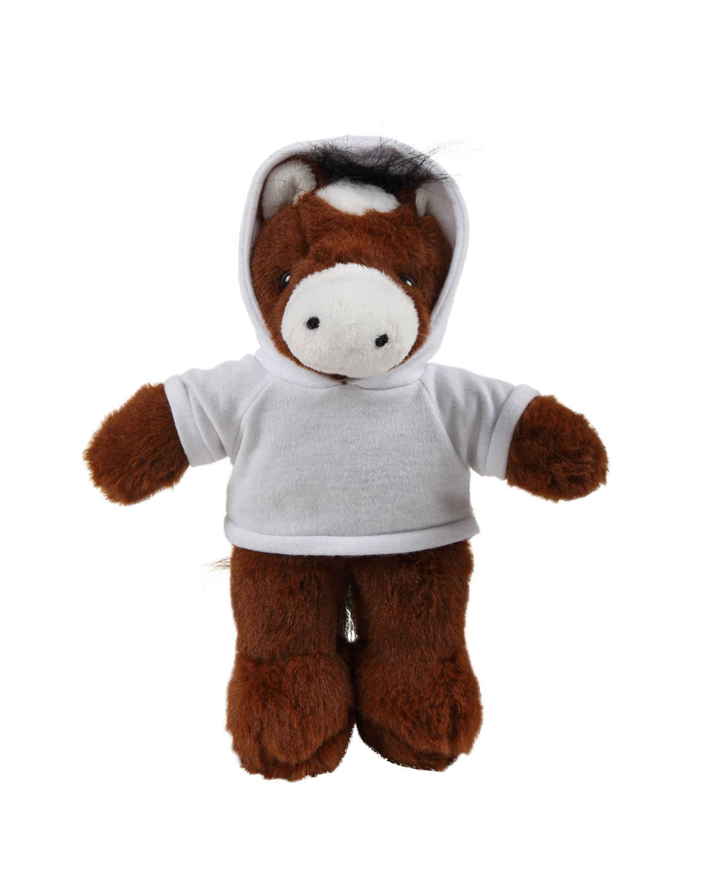 soft plush Horse with hoodie 2