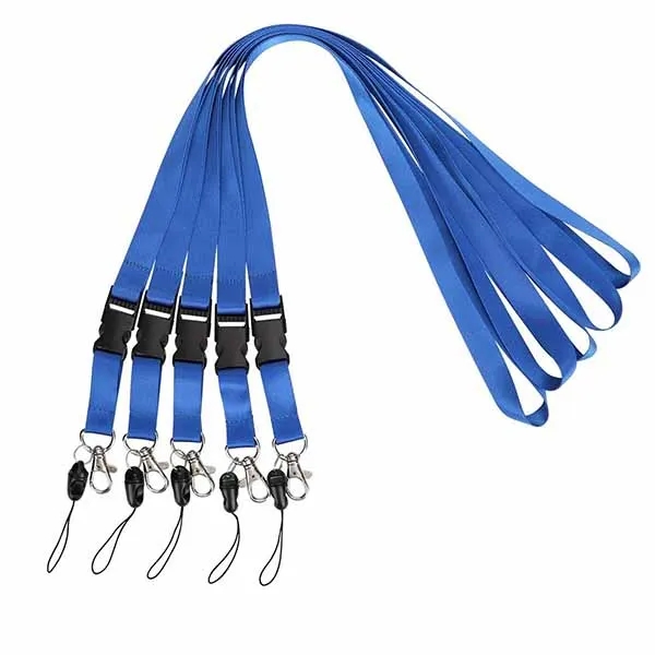 Detachable Safety Buckle Quick Release Lanyards With KeyRing 9
