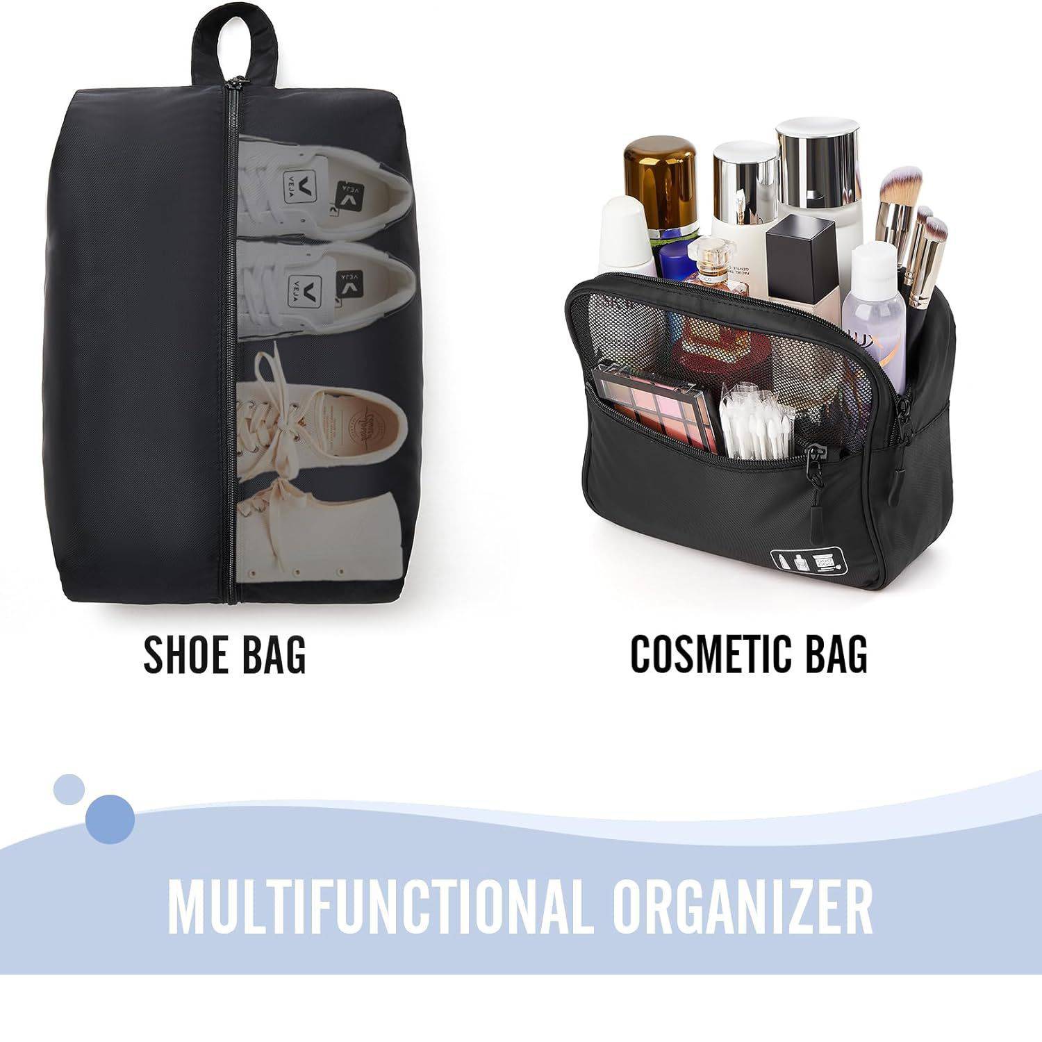 Eight Piece Travel Lightweight Luggage Storage Bag 2