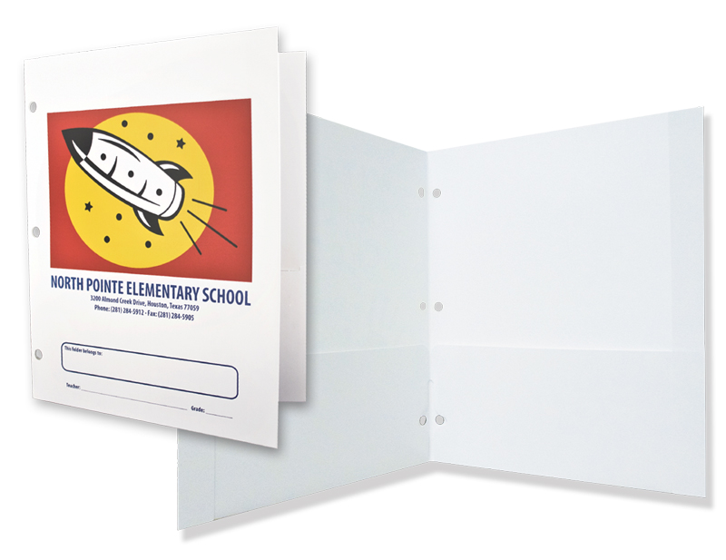 Reinforced Edge Continuous Pocket Folder (9-1/2" x 11-3/4") 3