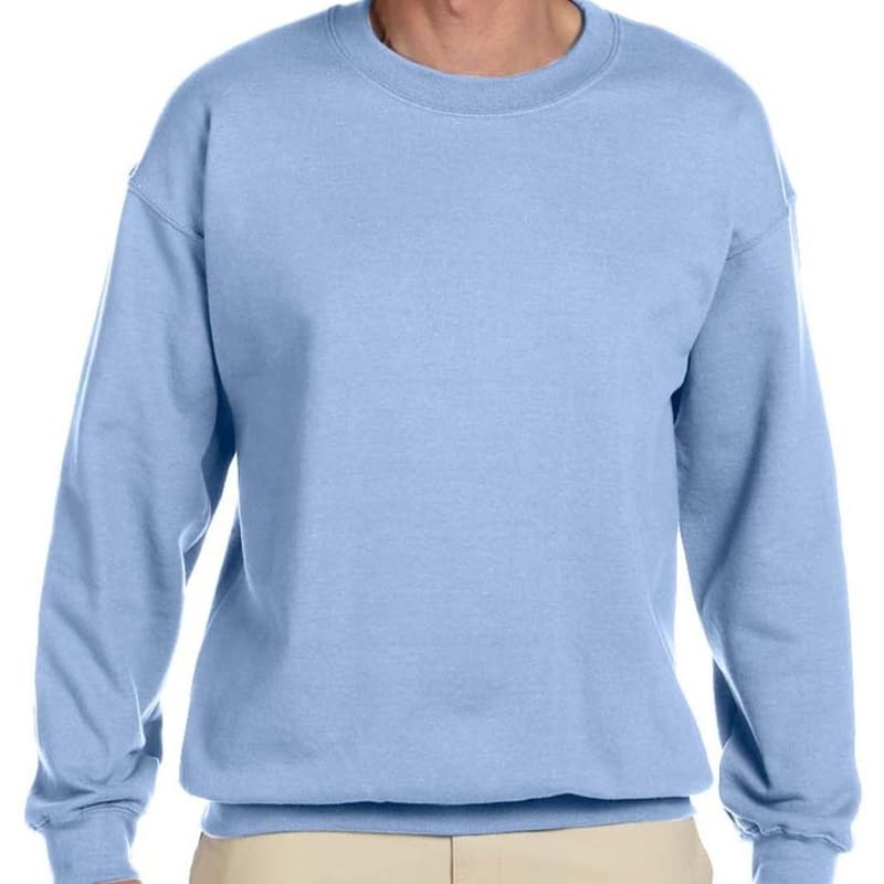 Hanes 9.7 Oz. Ultimate Cotton® 90/10 Fleece Crew, custom hoodie or sweatshirt with logo imprint 11