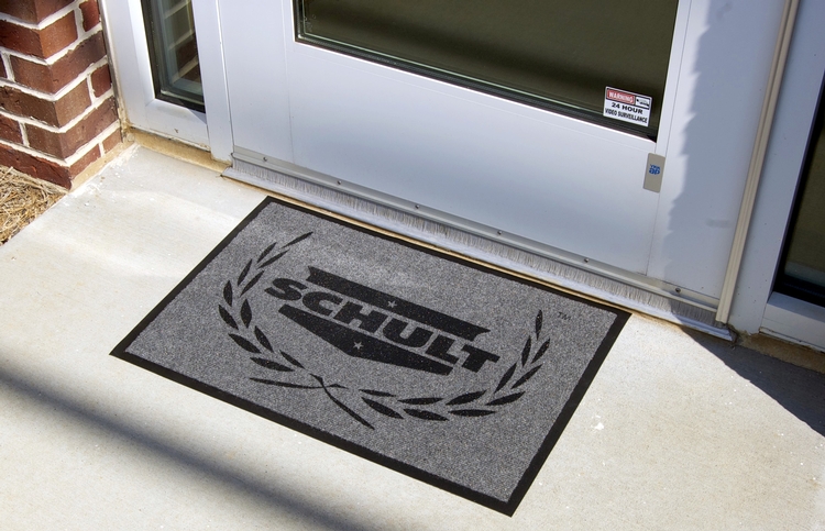 Screen Print Camelot Floor Mat
