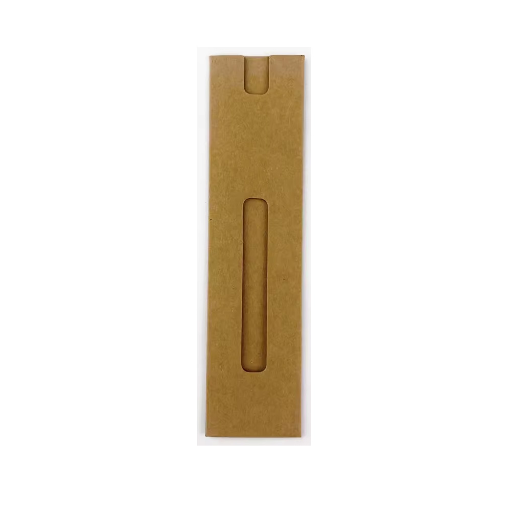 Eco-Friendly Kraft Card Paper Pen Sleeve 3