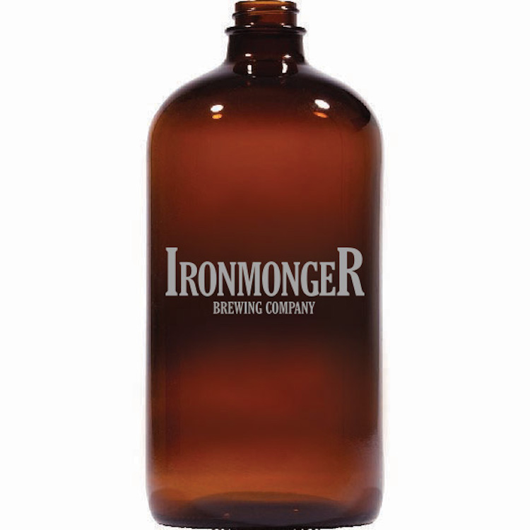 32 oz Growler, Amber Boston Round 2