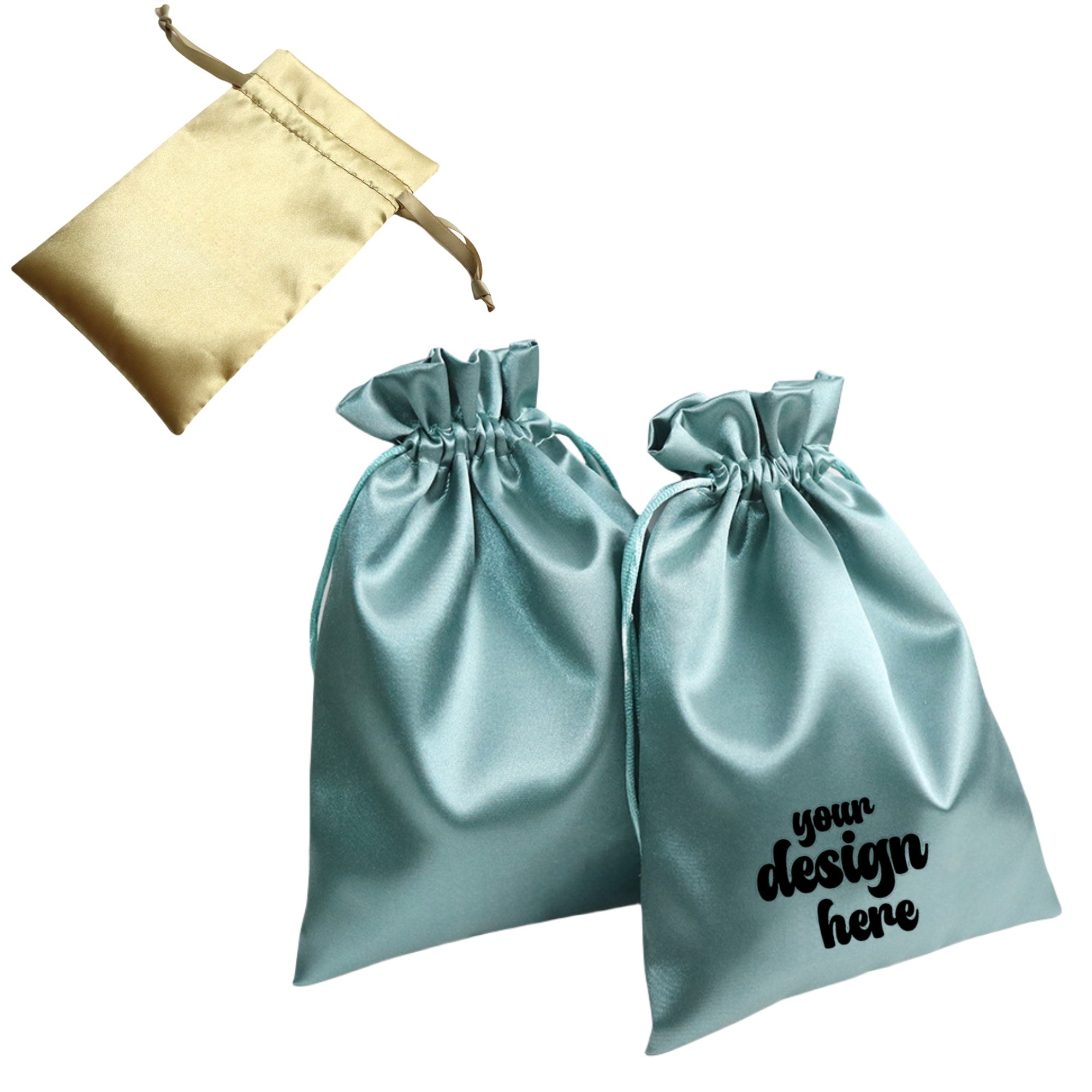 Silk Drawstring Storage Bag 3