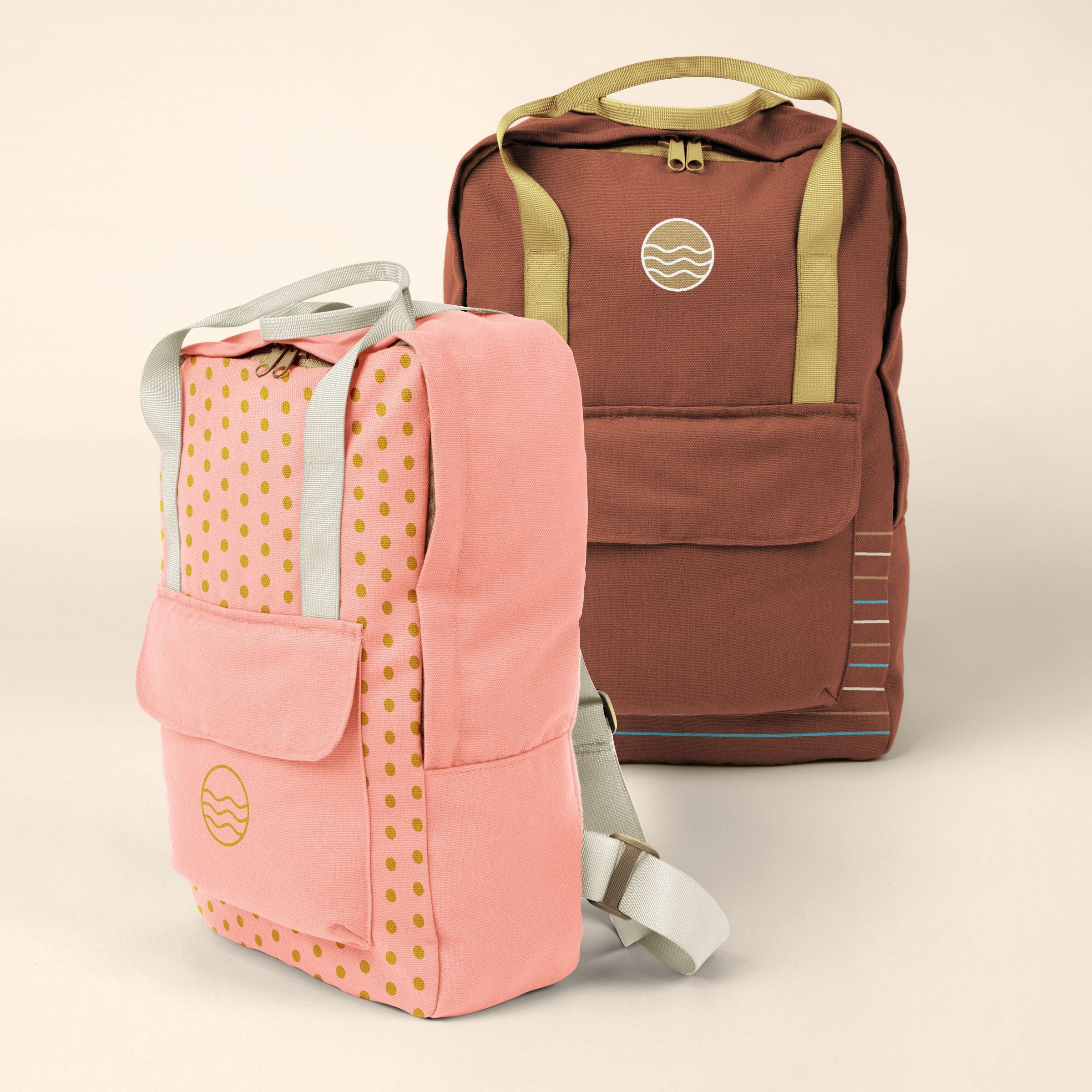 EVERYDAY BACKPACK - COLORED CANVAS