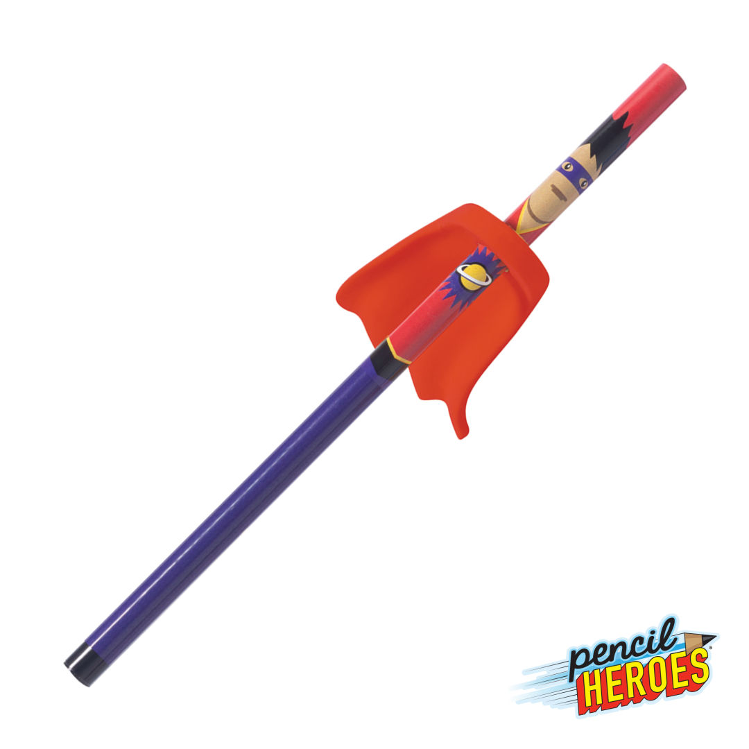 Pencil Heroes®  Superhero Series Male w/Cape 12