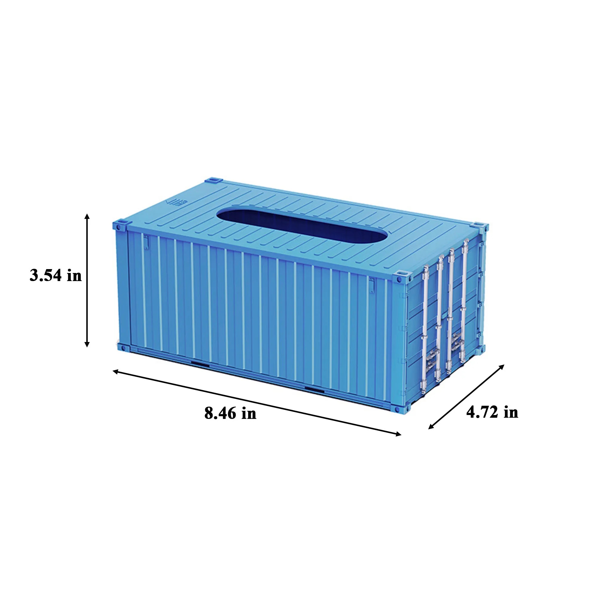 Innovative Cargo Container Model Tissue Box 2