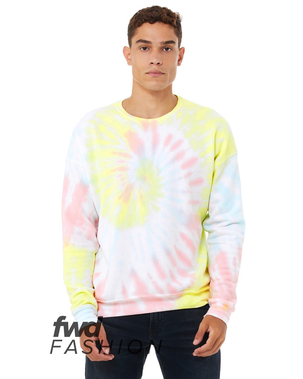 FWD Fashion Tie-Dyed Crewneck Sweatshirt