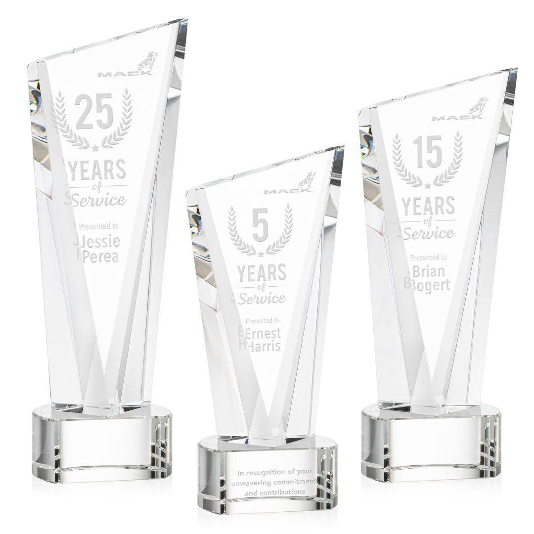 Plymouth Award on Paragon Base - Clear