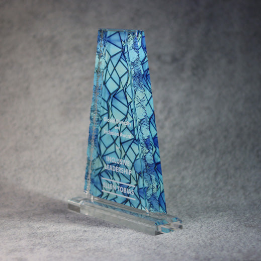 Acrylic Tower With Crinkle Edge 7