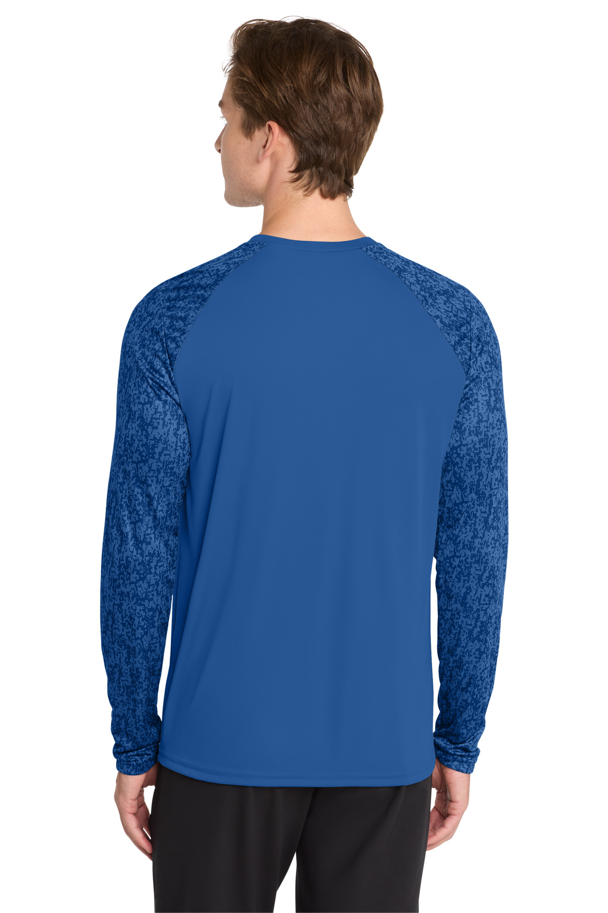 Sport-Tek Long Sleeve Digi Camo Tee. ST460LS 5