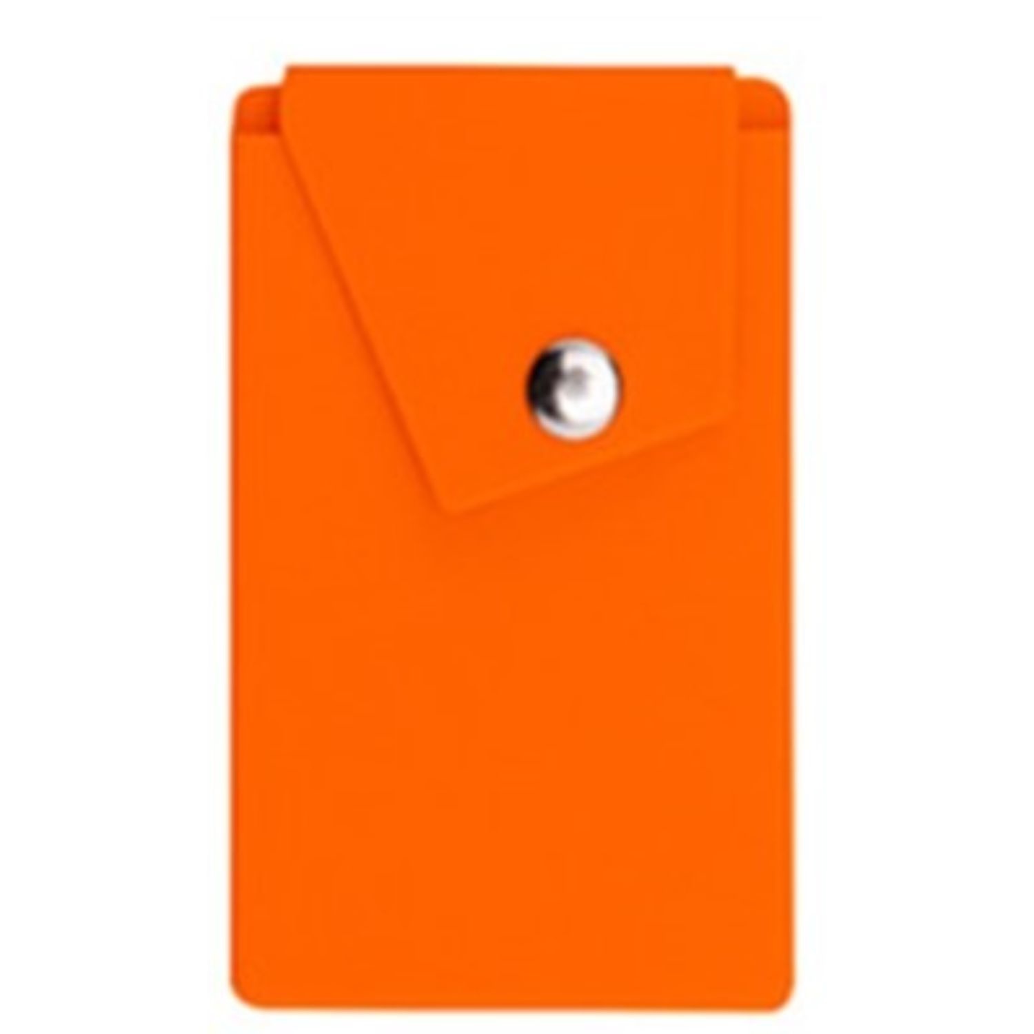 SILICONE PHONE WALLET STAND WITH BUTTON POCKET 7