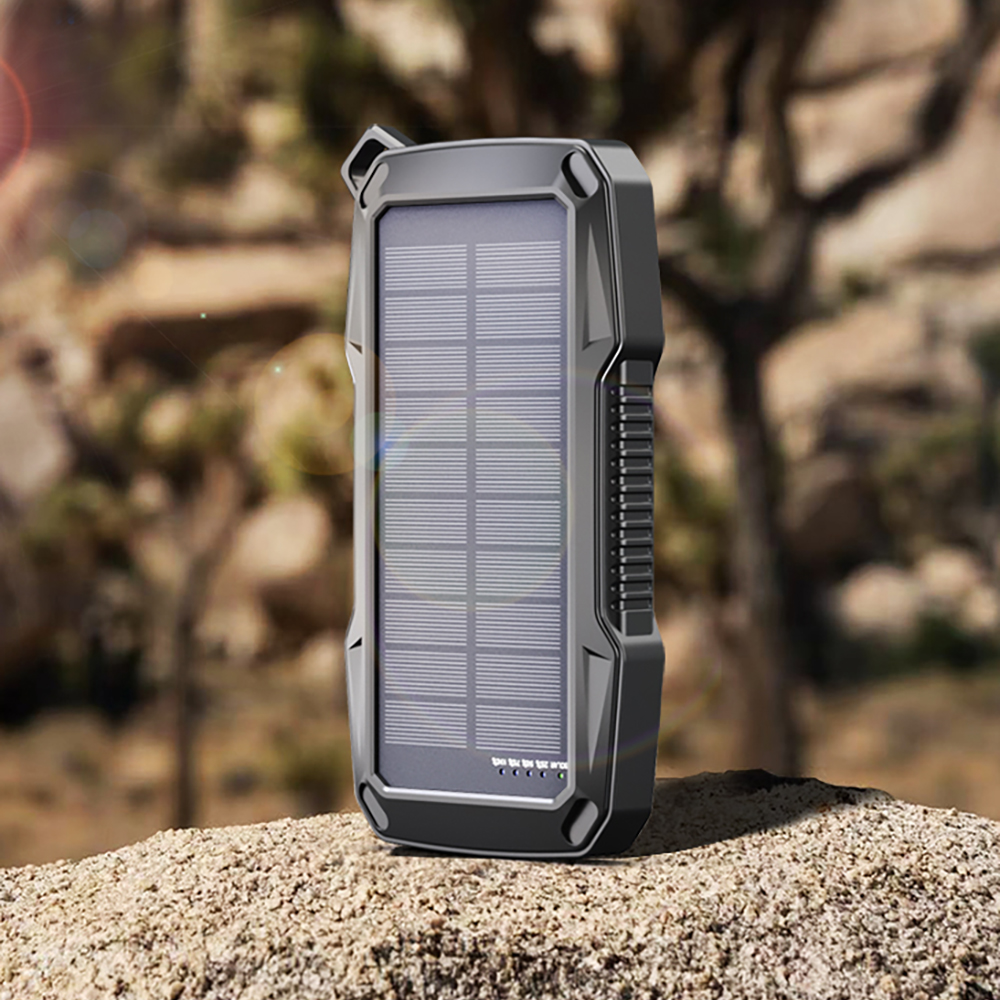 Solar Qi 3 - 10,000 mAh Eco Sustainable Solar Power Bank 3
