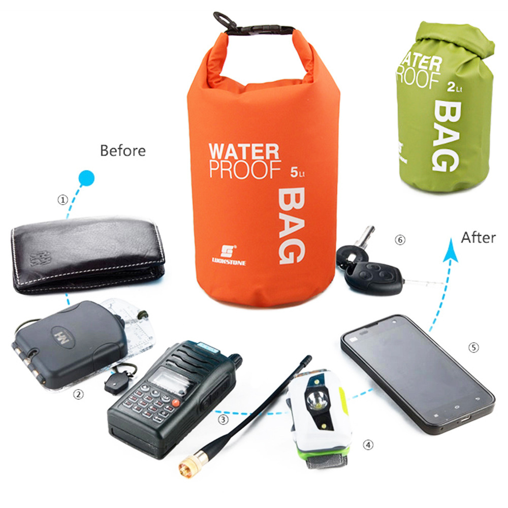 68 Oz Foldable Waterproof Dry Bag 19