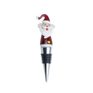 Festive Green Christmas Tree Wine Cork Bottle Stopper 4