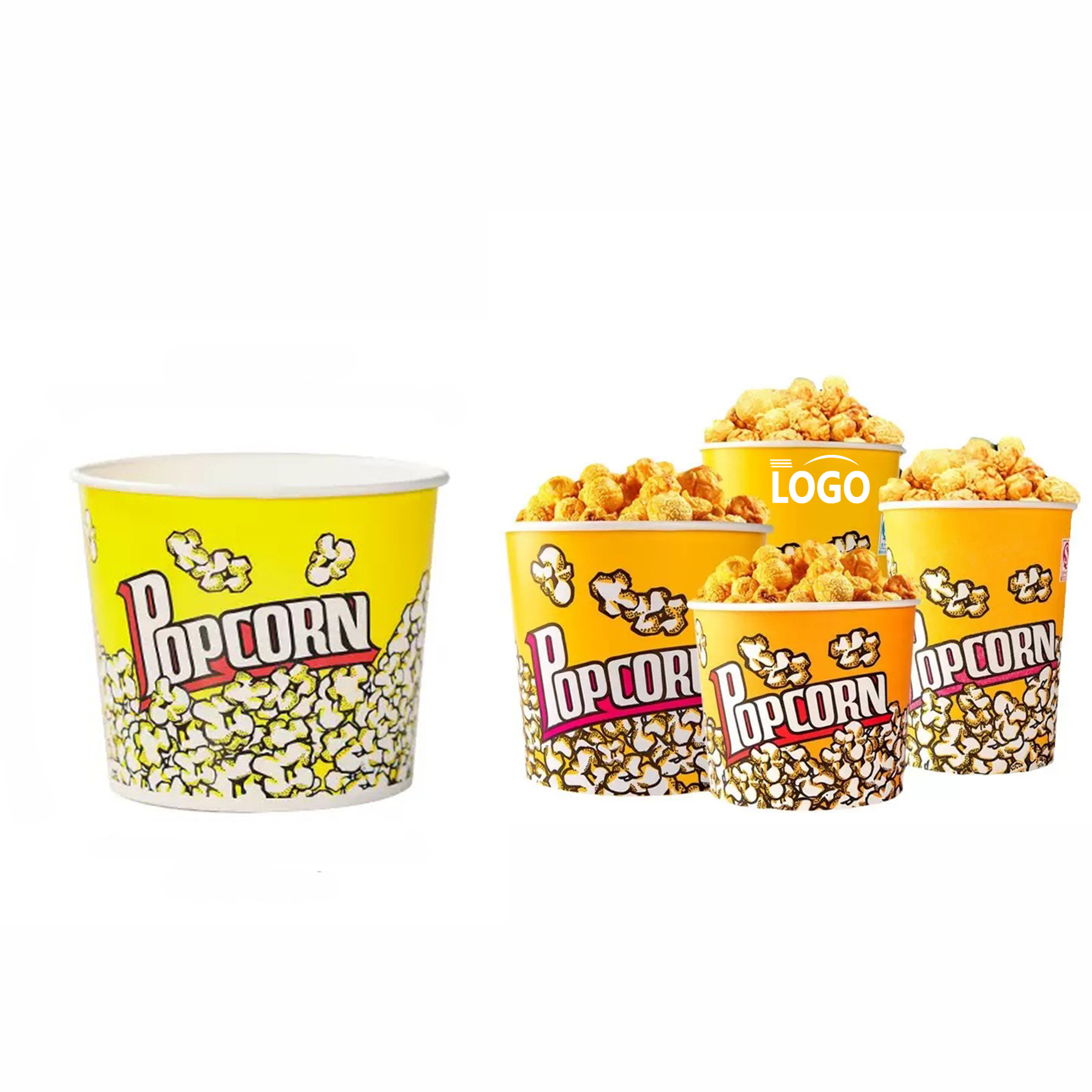 Custom 85 OZ Fried Chicken Popcorn Bucket Tub 2