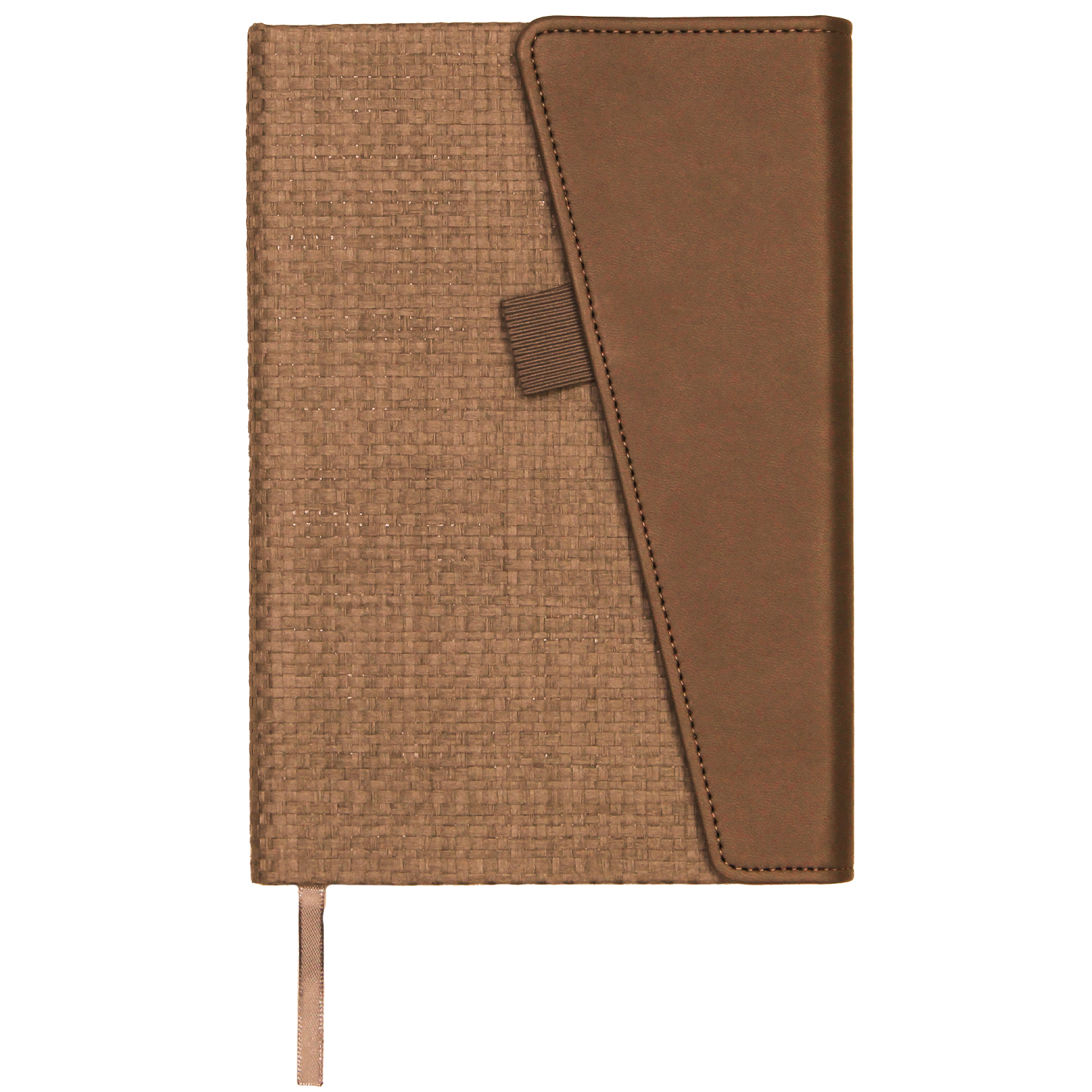 Faux Leather Foldover Notebook 3